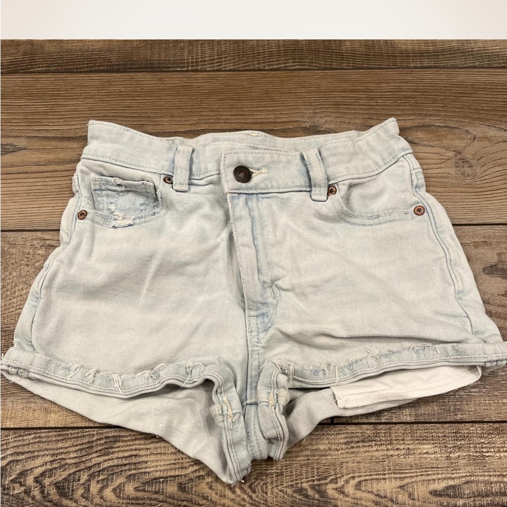 Light Blue Denim Women's Shorts
